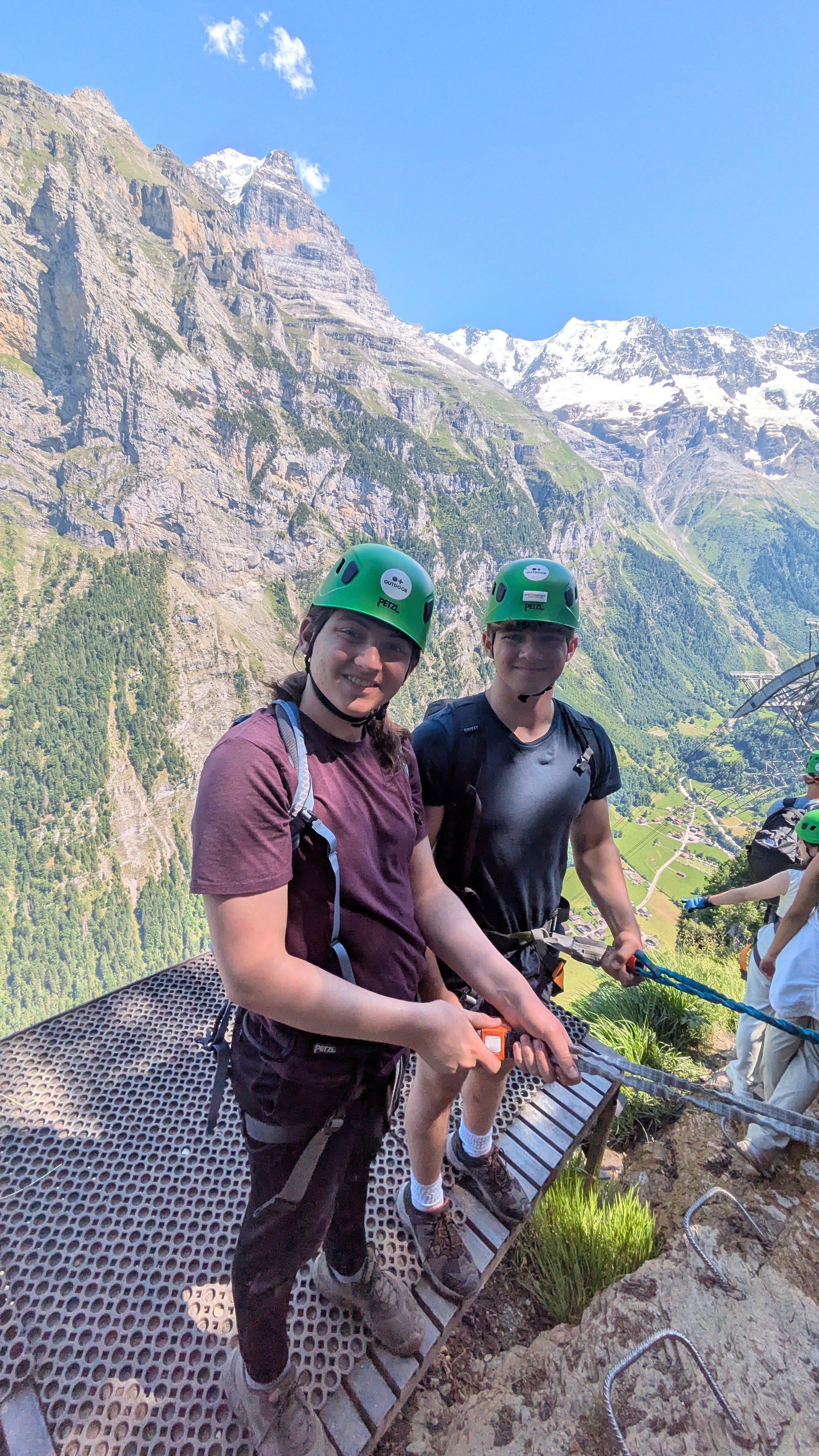 Me on a Via Ferrata